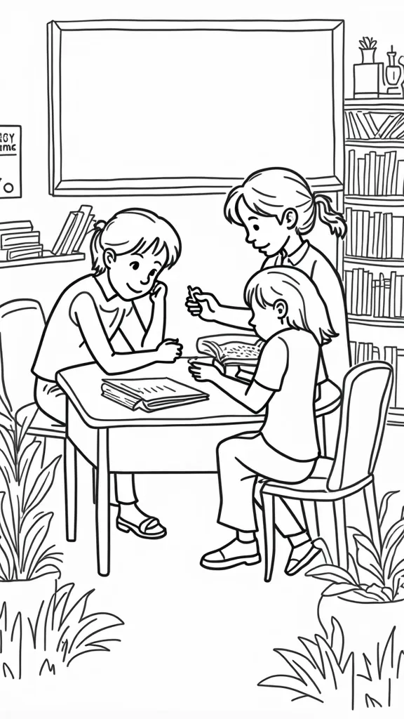 scholastic coloring pages